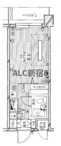 ハイネス小竹向原の間取り