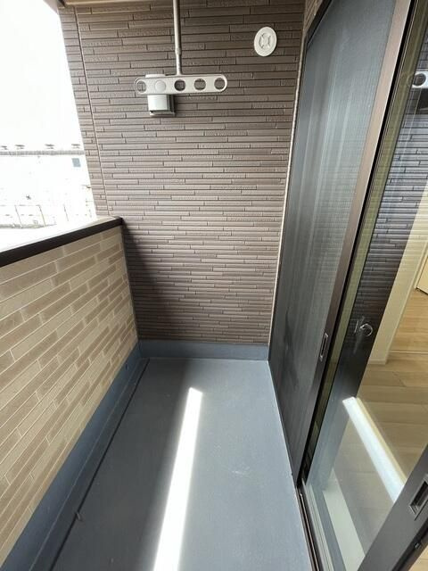 グランソレイユⅡのバルコニー