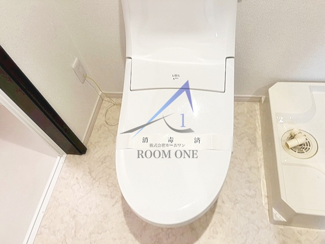 グランシャレー梅島Ⅲ のトイレ|トイレです。