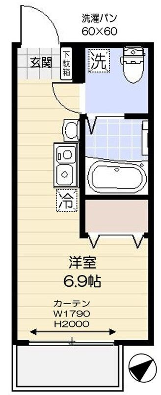 コモドスタイル大塚の間取り