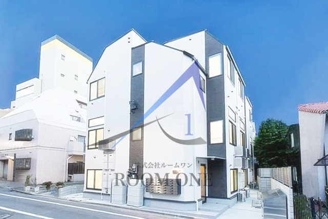 Shanti Casa四谷若葉の外観パース|外観パースです。