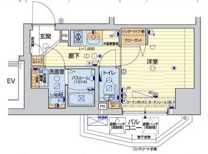 レオンコンフォート池田山の間取り|間取りです。