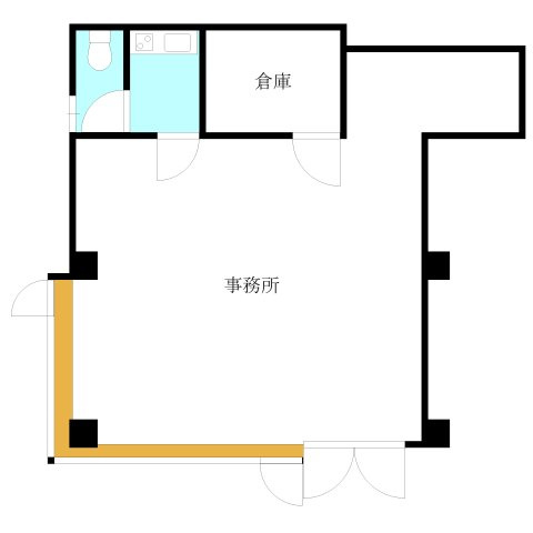 泉町事務所の間取り