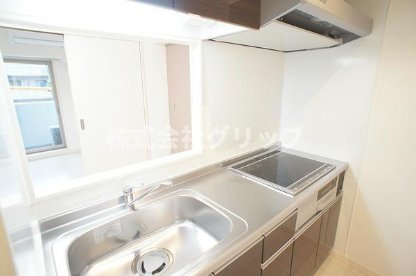 横浜市西区浅間町４丁目の賃貸マンションのキッチン