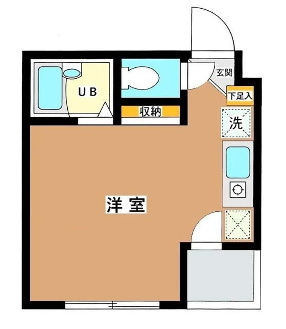 茂木ビルの間取り|間取りです。