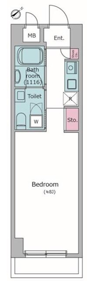 【間取り】 | ブルーノコート蒲田