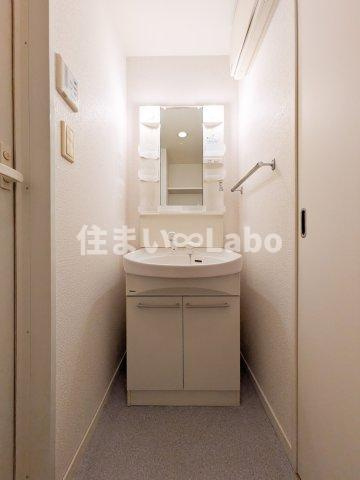 ＤＳタワー大博通りの独立洗面台|同建物別部屋参考写真