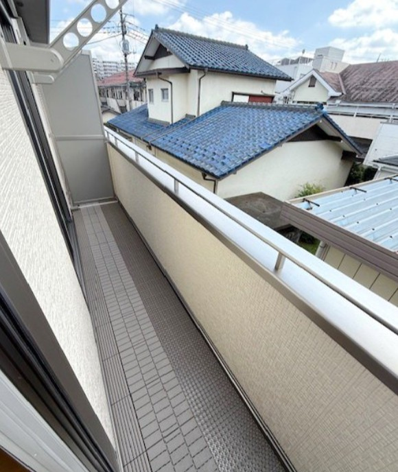 タジマハイツのバルコニー|※同施工別物件