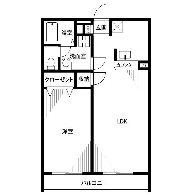 アムール　Ｍｉｍｕｒａの間取り