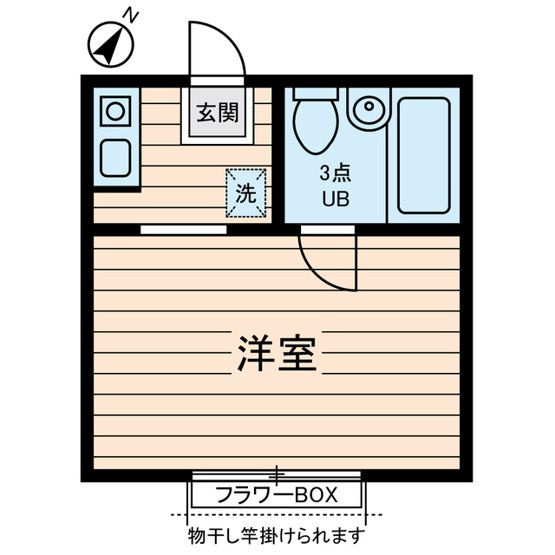 メゾン・ユマニテの間取り