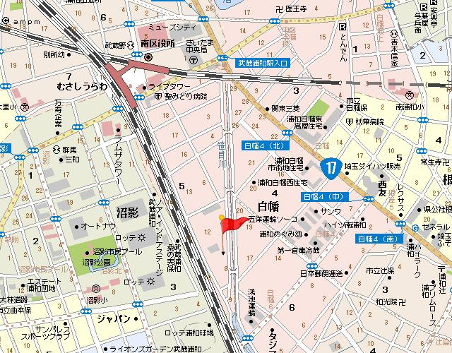 プランドール白幡の周辺