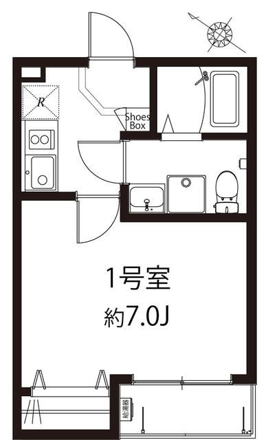 モダンライト北柏の間取り