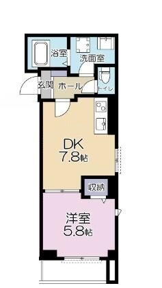 Ｆｉｒｓｔ　Ｓｔａｇｅの間取り|間取りです。