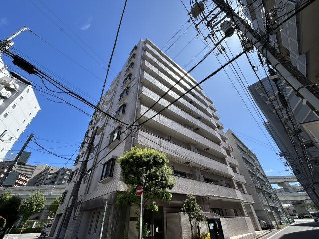 快適性と機能性に配慮された居住空間☆見えない部分まで交換・保証された安心の新生活♪そして、この物価高の時代に、リビングへエアコン１台付けちゃった太っ腹！！な、【パーク・ノヴァ横浜吉野町】リノベーションの外観|外はこのようになっています