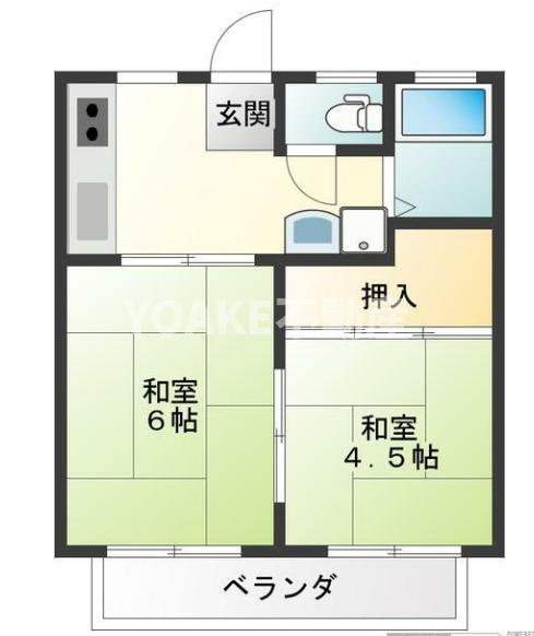アーバンライフⅡの間取り