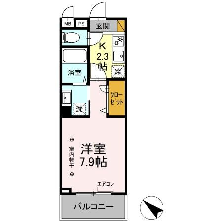 AGREVEの間取り