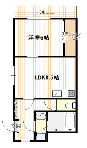 ドフラミンゴの間取り