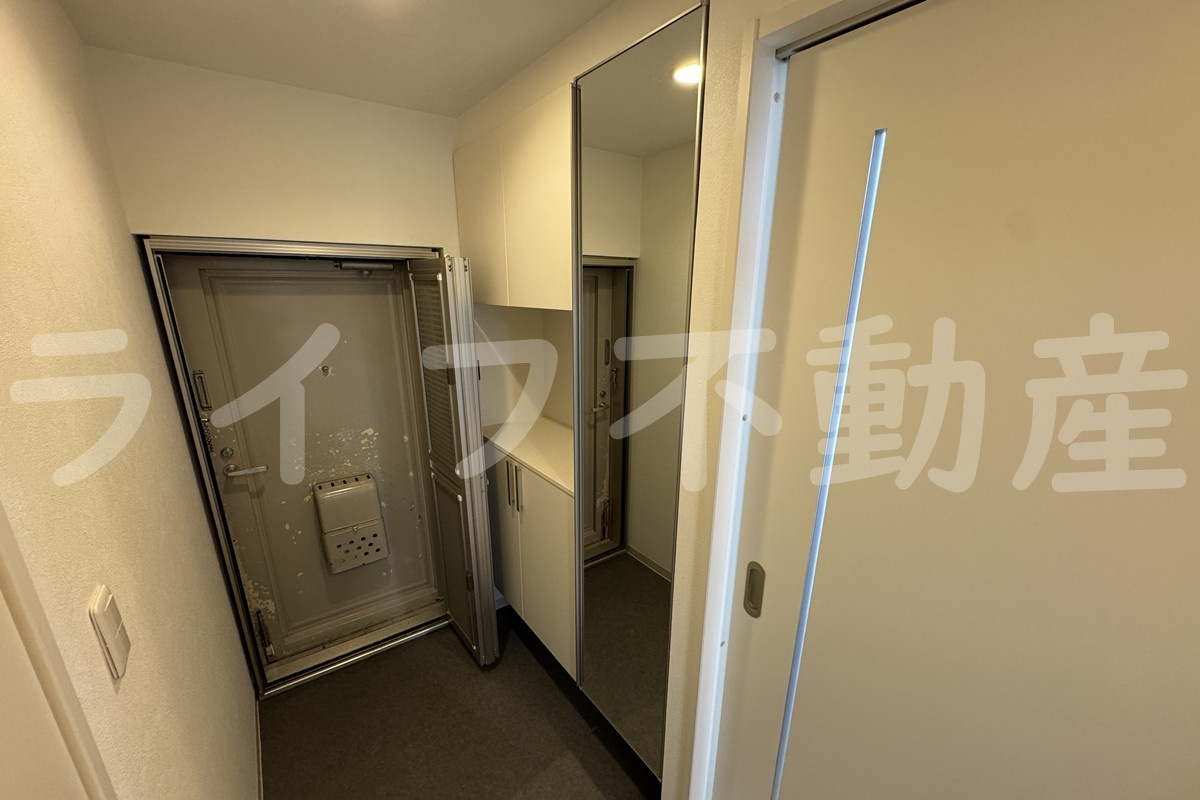 シャルム小阪壱番館の収納|大きなスペースがあり、収納には困りません