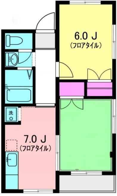ポーメゾンの間取り|間取りです。