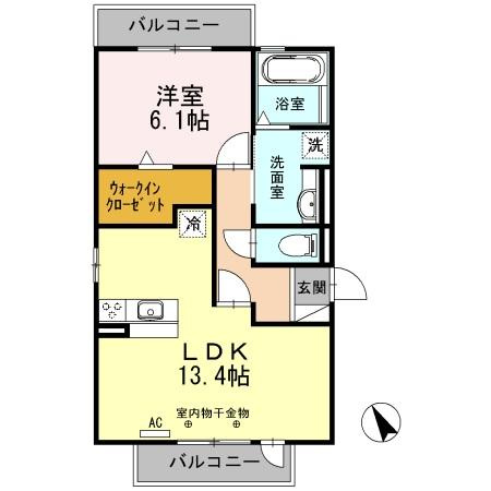 ル・ソレイユの間取り