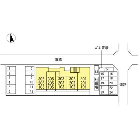 D-rooｍ Riageの区画図