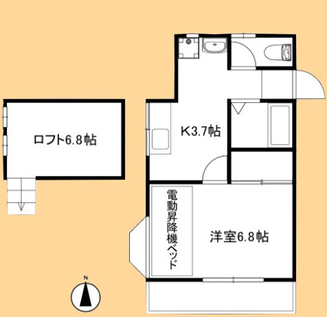 アヴェイラ朝霞の間取り