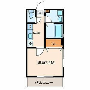 ヴェリーヌ住吉の間取り