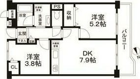 ライオンズマンション墨田の間取り