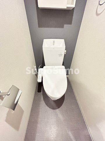 グランツコート御幣島のトイレ|ゆったりとした空間のトイレです
