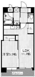 コンプレート富士見の間取り