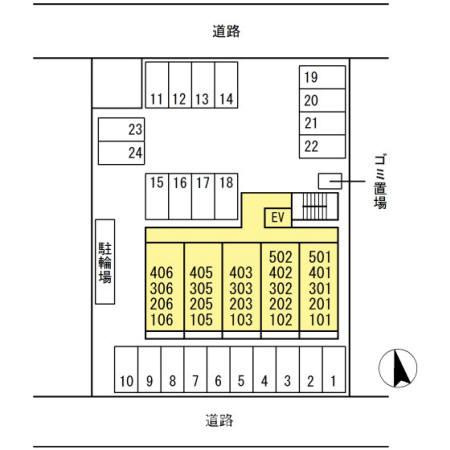 フォレスト林町の区画図