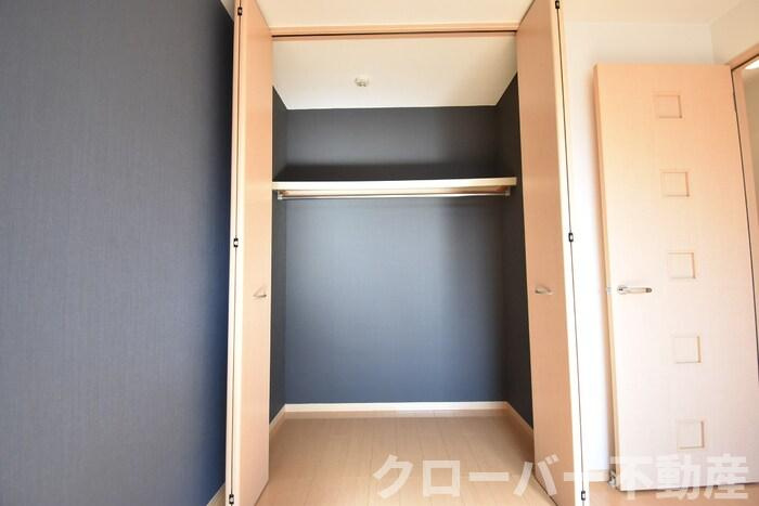 メゾンシャルム木太 B棟の収納|クローゼット