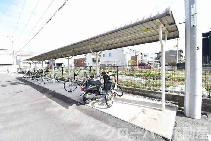 メゾンシャルム木太 B棟のその他共用部分|駐輪場