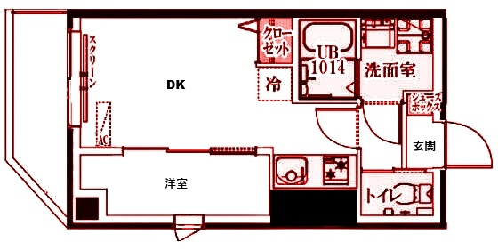 【間取り】 | grand bCASA KAWASAKI Ⅱ(グランドビーカーサカワサキツ ー) 