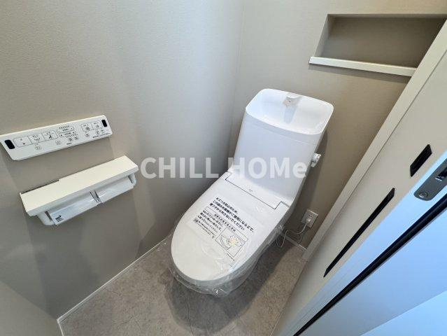 ＣＡＳＡ上中居のトイレ|当社、チルホームのHPもご覧ください(^^)/物件情報多数♪