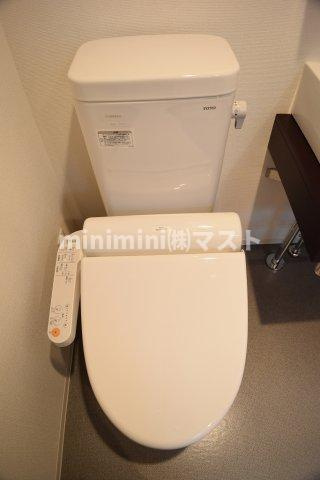 ラシュレエグゼ難波南のトイレ