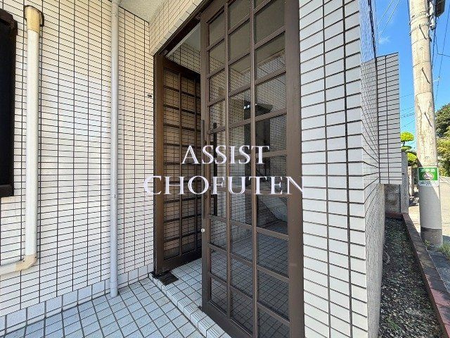 ハイネスSKのエントランス