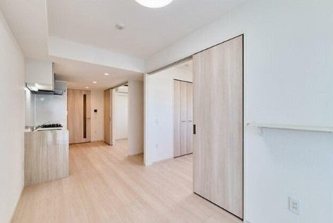 台東区谷中２丁目の賃貸マンションの居間・リビング