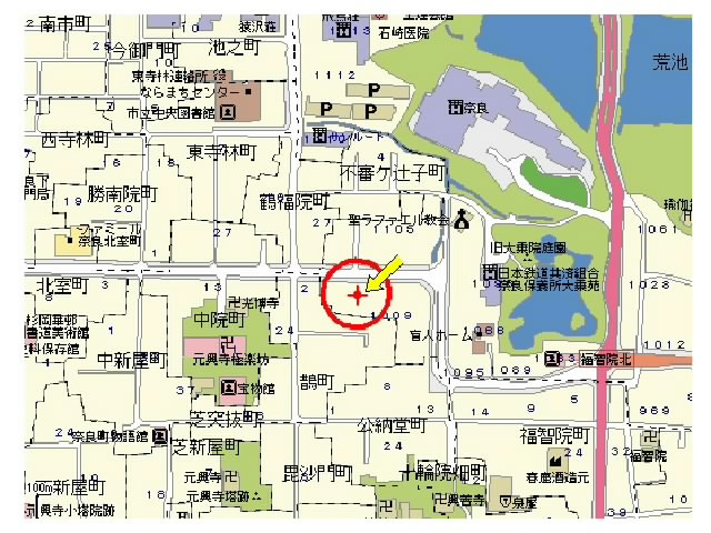 西浦モータープールの地図
