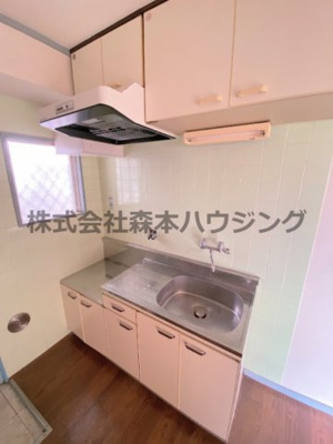 【キッチン】 | 　森岡ハイツ | 使いやすいキッチンです
