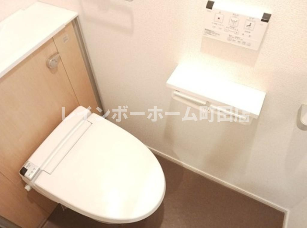 フローライト※初期費用分割後払いサービス利用可能物件のトイレ