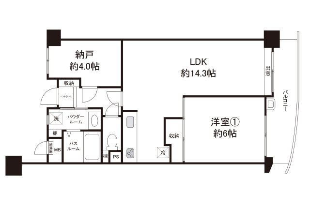 ふぁみーゆ藤井寺の間取り|リフォームの詳細についてはお問合せください。