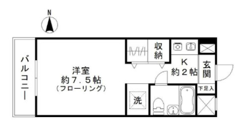 フォレスト駒沢の間取り