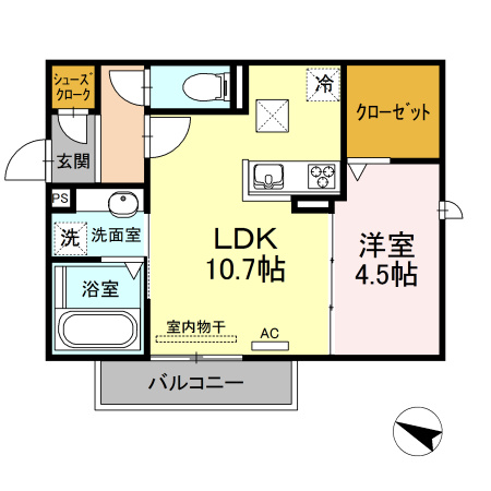 Ｎｏｂｌｅ駅前通の間取り