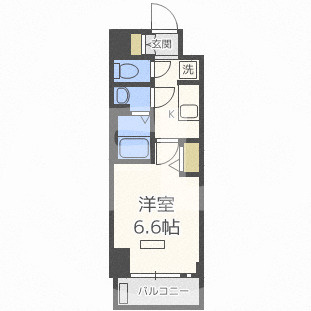 プレサンス梅田Ⅱの間取り|プレサンス梅田Ⅱ　間取り