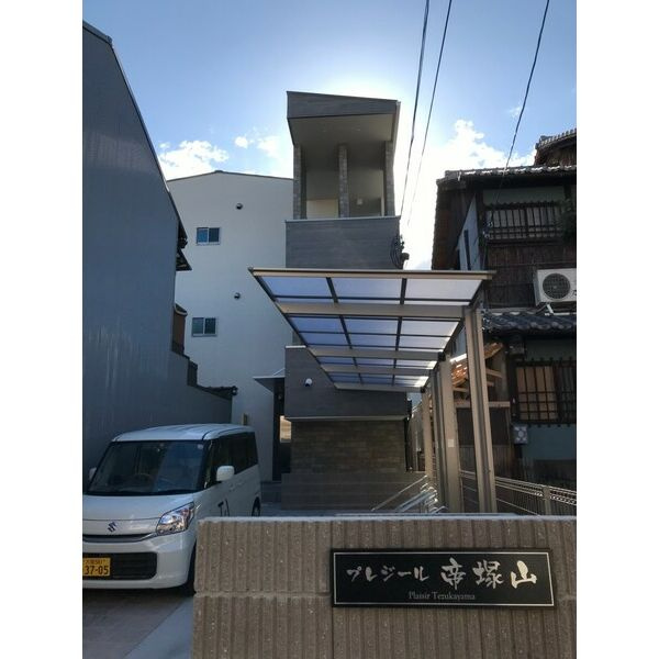 プレジール帝塚山のエントランス|プレジール帝塚山　