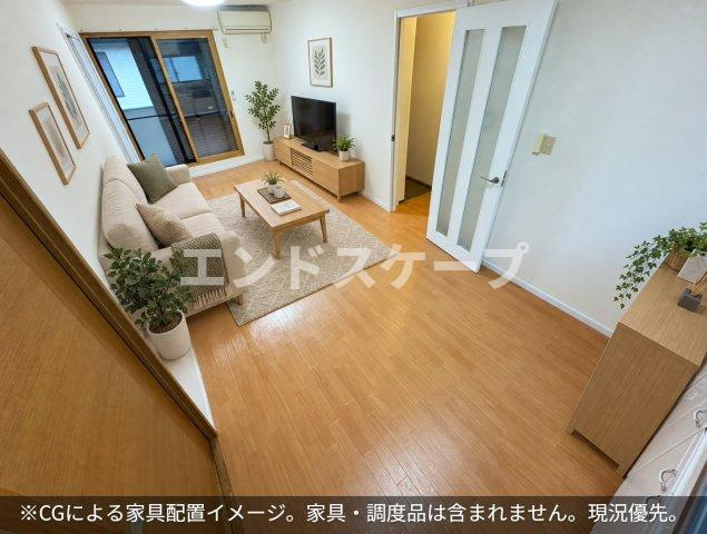 アトレイユAの居間・リビング|高崎、前橋のお部屋探しはエンドスケープまで！お客様の理想お聞かせ下さい♪