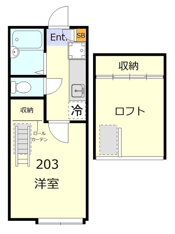 グランドール上北沢の間取り