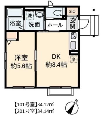 タジマハイツ（仮）の間取り