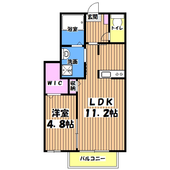 【間取り】 | ニューノース弐番館